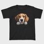 American Foxhound Peeking, Tricou Copii