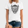White Eyes Wolf Creature Goth, Tricou Barbati (Unisex)
