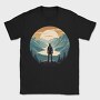 Hiking Nature Mountain, Tricou Barbati (Unisex)