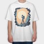 Hike and Tacos, Tricou Oversize Barbati (Unisex)