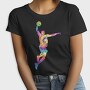 Tye Dye Basketball Player, Tricou Femei