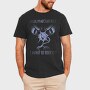 Wifes Last Nerve Funny Monochrome, Tricou Barbati (Unisex)
