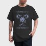 Wifes Last Nerve Funny Monochrome, Tricou Barbati (Unisex)
