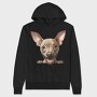 American Hairless Terrier, Hanorac Oversize Barbati (Unisex)