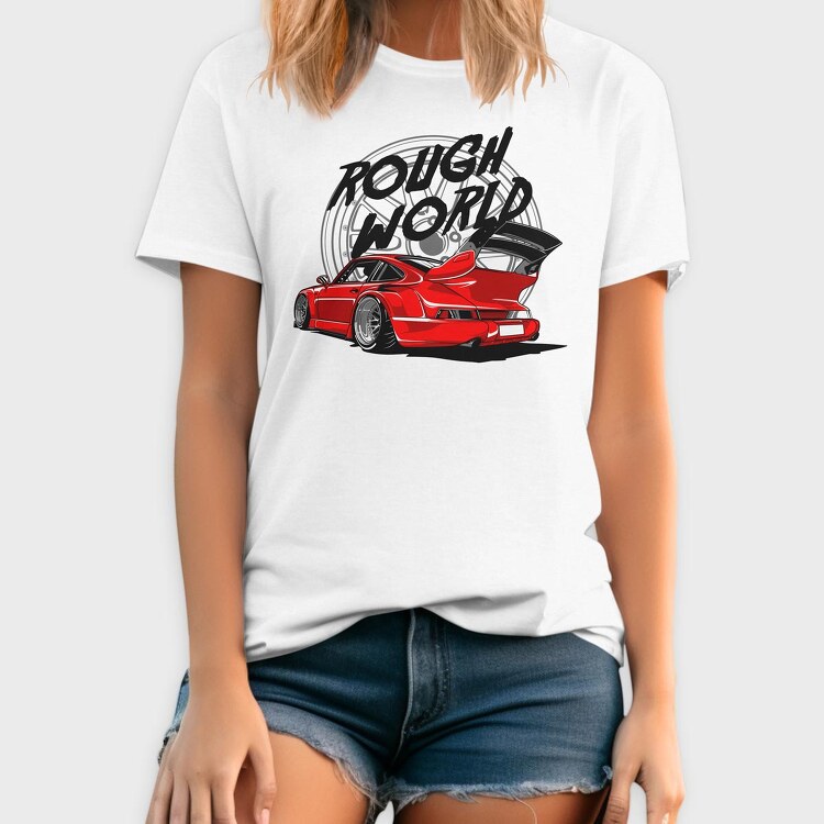 ROUGH WORLD, Tricou Barbati (Unisex)