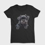 Affenpinscher Peeking Face, Tricou Femei
