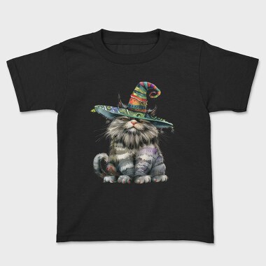 Angry Cat Hat 95807296, Tricou Copii