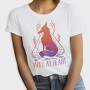 Wild At Heart Fox Dark Animals, Tricou Femei