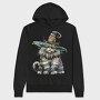 Angry Cat Hat 95807296, Hanorac Oversize Barbati (Unisex)