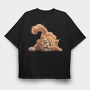 Angry Cat Sublime, Tricou Oversize Barbati (Unisex)