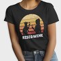 Rise Wine Sunset And Wine, Tricou Femei