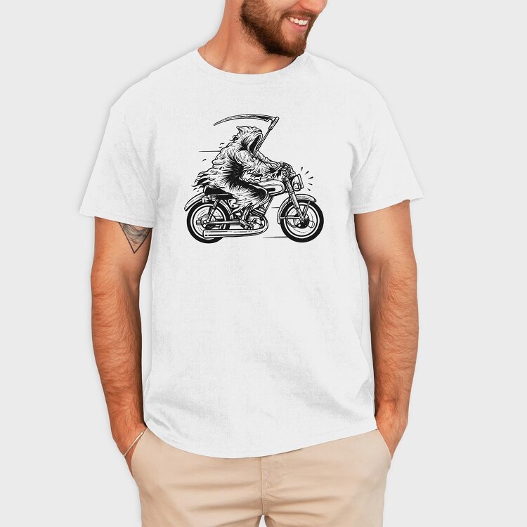 Reaper Racer, Tricou Barbati (Unisex)