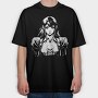 Anime Nightmare Girl, Tricou Oversize Barbati (Unisex)
