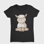 Alpaca Sleeping Cute, Tricou Femei