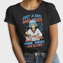 Anime Ramen And Book Lover, Tricou Femei