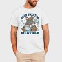 Ugly Sweater Weather Christmas Bear Mug, Tricou Barbati (Unisex)