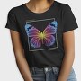 Gradient Butterfly Desire, Tricou Femei