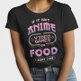 Anime Video Games Food, Tricou Femei
