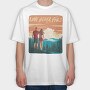 Highcliff Couple, Tricou Oversize Barbati (Unisex)