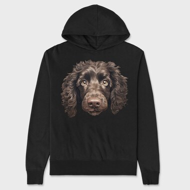 Amazing Brown Spaniel Reveal, Hanorac Oversize Barbati (Unisex)