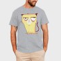 Annoyed Yellow Cat Grumpy, Tricou Barbati (Unisex)