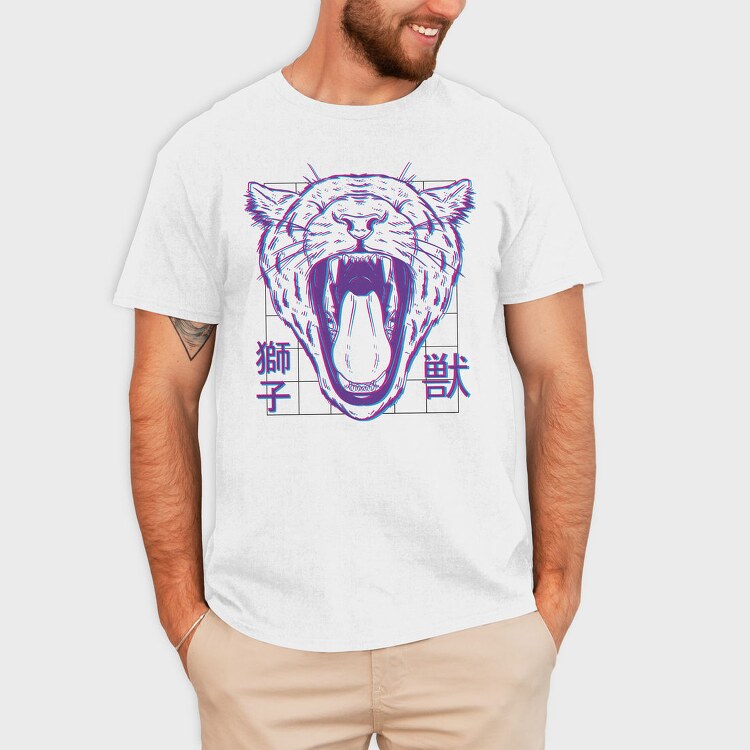 Roaring Lioness Blurred, Tricou Barbati (Unisex)