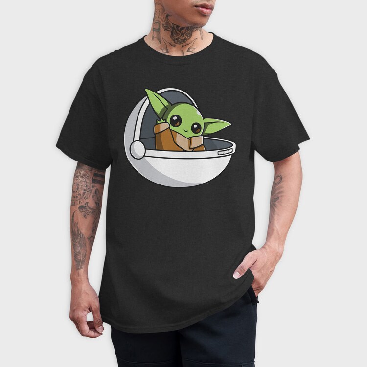 Baby Yoda 2, Tricou Barbati (Unisex)