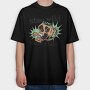 Wild Skull Child, Tricou Oversize Barbati (Unisex)