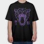 Roaring Lioness Blurred, Tricou Oversize Barbati (Unisex)
