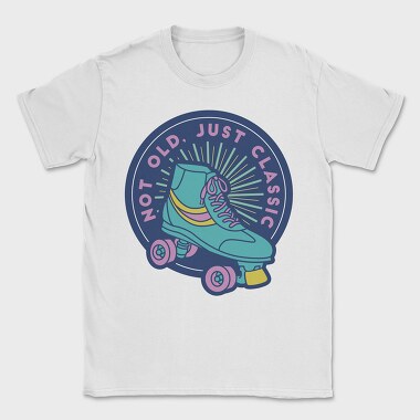 Classic Rollerskate 80S, Tricou Barbati (Unisex)