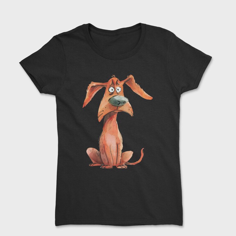 Angry Dog Sublimation, Tricou Femei