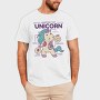 Unicorn Anatomy Chart, Tricou Barbati (Unisex)