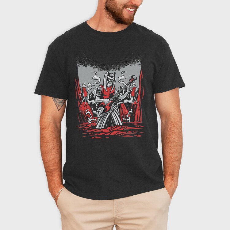 Demonic Metal, Tricou Barbati (Unisex)