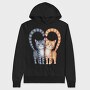 Cute Cats Connection, Hanorac Oversize Barbati (Unisex)