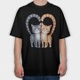 Cute Cats Connection, Tricou Oversize Barbati (Unisex)