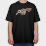 Ant Eater Buddy, Tricou Oversize Barbati (Unisex)