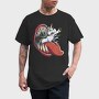 Unicorn And Monster Mouth Eaten, Tricou Barbati (Unisex)