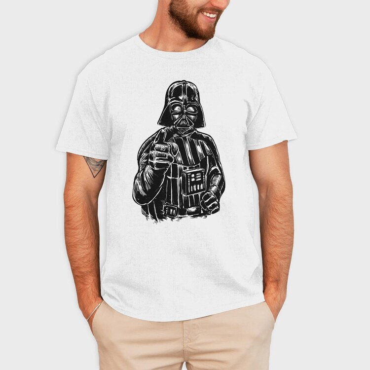 Darth Vader Wants You, Tricou Barbati (Unisex)