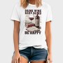 Wine And Books Happy Happiness, Tricou Barbati (Unisex)