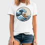 Great Wave With Meeple Surf, Tricou Barbati (Unisex)