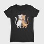 Cute Cats Hug, Tricou Femei