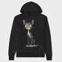 Cornish Rex, Hanorac Oversize Barbati (Unisex)