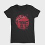 Japanese Temple Arch Ink With Tree, Tricou Femei