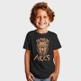 Greek God Ares On Fire Head, Tricou Copii