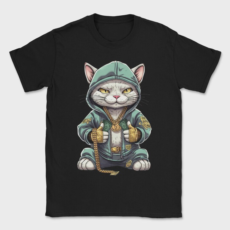Hiphop Cat, Tricou Barbati (Unisex)