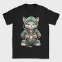 Hiphop Cat, Tricou Barbati (Unisex)