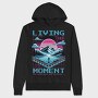 Hiking Vaporwave, Hanorac Oversize Barbati (Unisex)