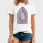 Unicorn Church Window, Tricou Barbati (Unisex)