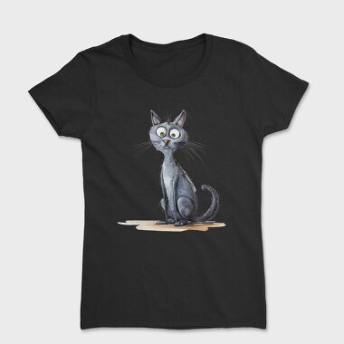 Angry Korat Sitting, Tricou Femei