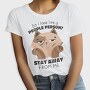Anti Social Cat Stay Away From Me, Tricou Femei